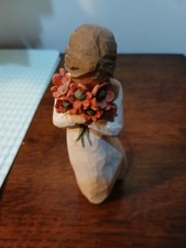 Willow Tree Woman With Flowers